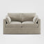Clovelly Hamptons 2 Seat Sofa Natural