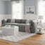 Clovelly Hamptons 4 Seat Sofa Natural