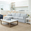 Clovelly 3 Seater Left Chaise Sofa Beach
