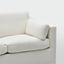 Clovelly 3 Seater Left Chaise Sofa Ivory