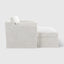 Clovelly Double Chaise Daybed Ivory
