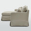 Noosa 3 Seater Left Chaise Sofa Natural