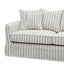 Noosa Hamptons 2 Seat Sofa Natural Stripe