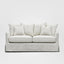 Noosa Hamptons 2 Seat Sofa Natural Stripe