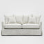 Noosa Hamptons 2.5 Seat Sofa Bed Natural Stripe