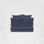 Noosa Hamptons 1.5 Seat Sofa Bed Navy W/White Pipping
