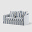 Noosa Hamptons 2 Seat Sofa Sky Stripe