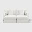 Noosa Double Chaise Daybed Ivory