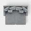 Noosa Double Chaise Daybed Grey