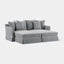 Noosa Double Chaise Daybed Grey