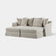 Noosa Double Chaise Daybed Natural