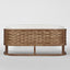 Weave Teak Sofa -Outdoor