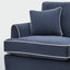 Byron Hamptons 3 Seat Sofa Navy