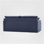 Byron Hamptons 3 Seat Sofa Navy