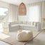 Marbella Modular Sofa Ivory - Left Facing
