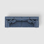 Marbella 4 Seat Sofa Navy W/White Piping