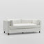 Pamona 2.5 Seat Sofa White