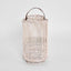 Kyra Rattan Lantern Large White Wash