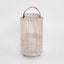 Kyra Rattan Lantern Large White Wash