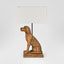 Thelma Table Lamp Base Dark Natural- Base Only
