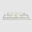 Noosa 4 Seat Modular Sofa Ivory