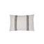 Stripe Slub Cushion 40x60 White - Cover only