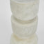 Halo Sculpture Swirl Resin White