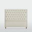 Queenscliff Tufted Bedhead Queen Beige
