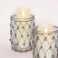 WIRE COVERED CANDLE HOLDER S/2