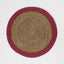 Seagrass Placemat w. Red Border