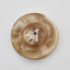 Halo Coat Hook Large Swirl Resin Toffee