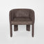 Clara Dining Chair with arms Cocoa