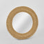 Long Island Mirror Round Rattan