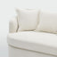 Clontarf Hamptons 3 Seat Sofa Ivory