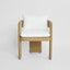 Cassius Outdoor Occasional Dining Chair Natural