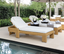 Cassius Sunlounge Natural Outdoor