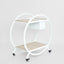 Ryder Bar Cart White Outdoor