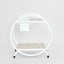Ryder Bar Cart White Outdoor