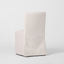 Clifton Dining Chair Slip Cover Beige Stripe
