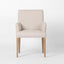 Clifton Dining Chair w/ Arms Beige