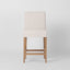 Clifton Counter Stool Slip Cover Beige Stripe