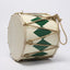 Rawhide Diamond Drum Large Green