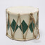 Rawhide Diamond Drum Large Green