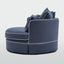 Noosa Hamptons Snuggle Chair Navy with White piping
