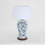 Ashleigh Ceramic Table Lamp Base Blue and White- Base Only