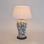 Ashleigh Ceramic Table Lamp Base Blue and White- Base Only