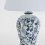 Ashleigh Ceramic Table Lamp Base Blue and White- Base Only