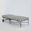 Sheffield Sunlounge Outdoor Iron B/W Stripe Cushion