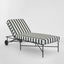 Sheffield Sunlounge Outdoor Iron B/W Stripe Cushion