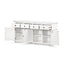 Sorrento 4 Door Hamptons 188cm Buffet White